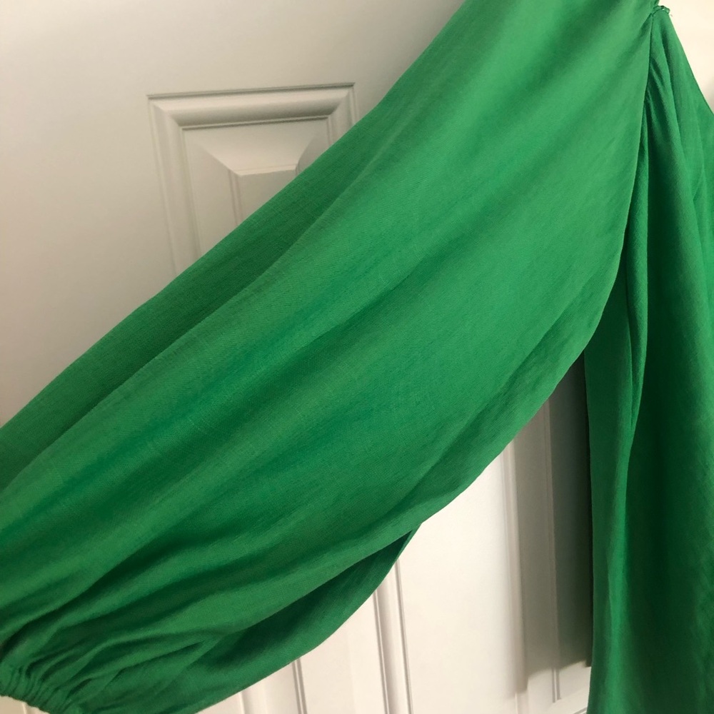 Tuckernuck Pomander Place Green Long Sleeve Blouse. Size XL - Picture 5 of 14